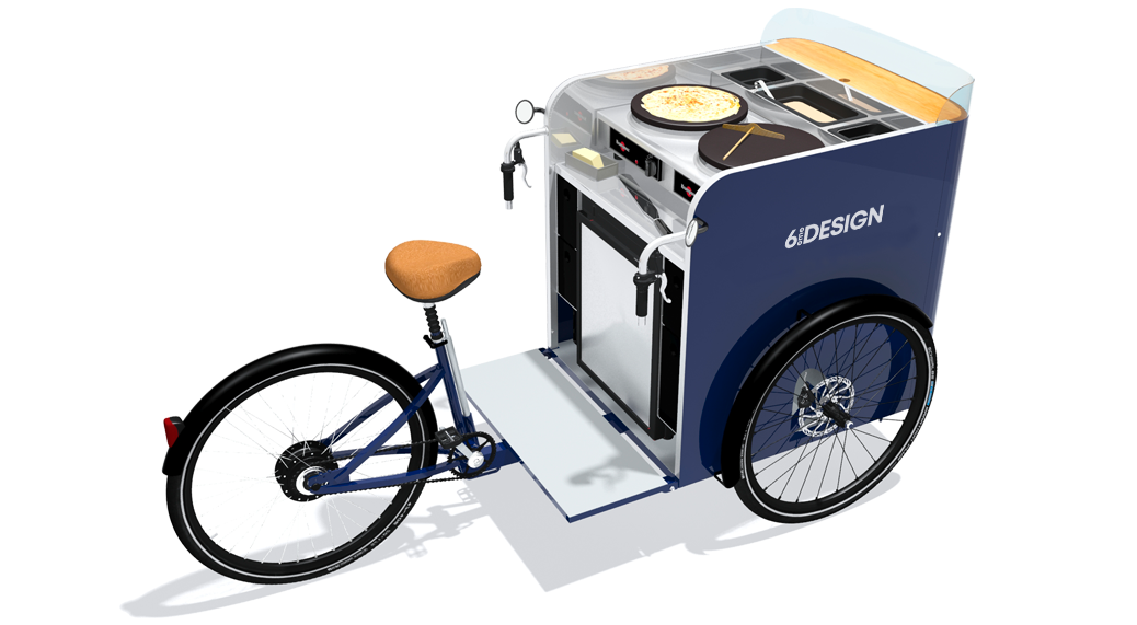 6ème DESIGN Food Bike Triporteur